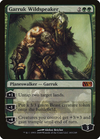 Garruk Wildspeaker [Magic 2010]