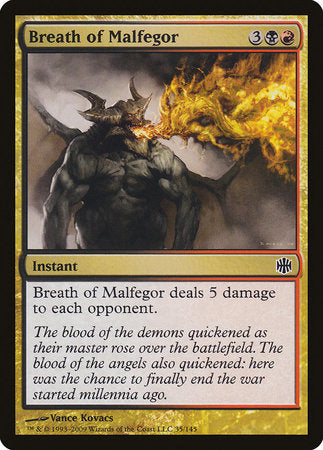 Breath of Malfegor [Alara Reborn]