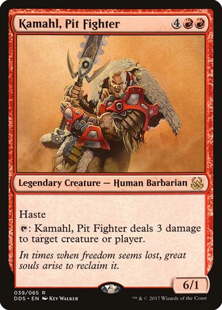 Kamahl, Pit Fighter [Duel Decks: Mind vs. Might]