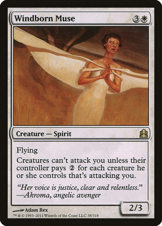 Windborn Muse [Commander 2011]