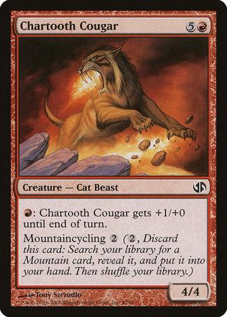 Chartooth Cougar [Duel Decks: Jace vs. Chandra]