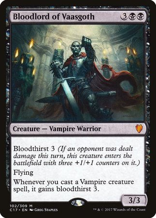 Bloodlord of Vaasgoth [Commander 2017]