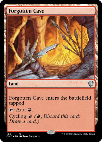 Forgotten Cave [Phyrexia: All Will Be One Commander]