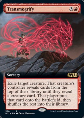 Transmogrify (Extended Art) [Core Set 2021]