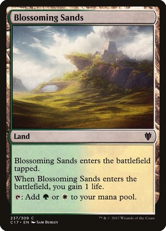 Blossoming Sands [Commander 2017]