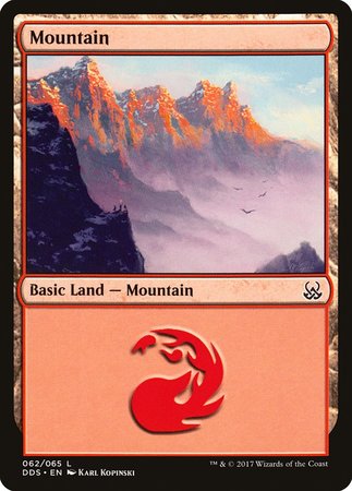 Mountain (62) [Duel Decks: Mind vs. Might]