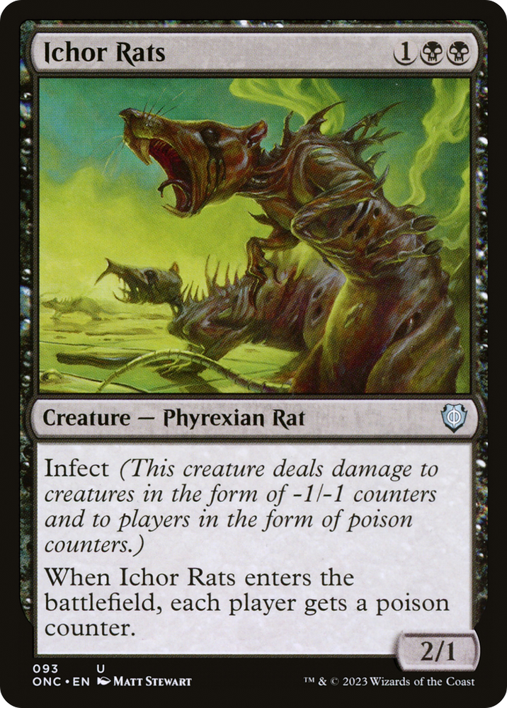 Ichor Rats [Phyrexia: All Will Be One Commander]