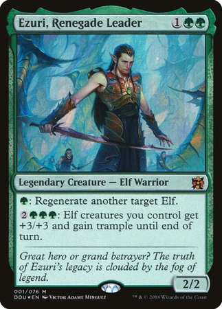 Ezuri, Renegade Leader [Duel Decks: Elves vs. Inventors]
