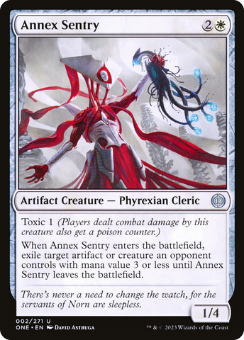 Annex Sentry [Phyrexia: All Will Be One]