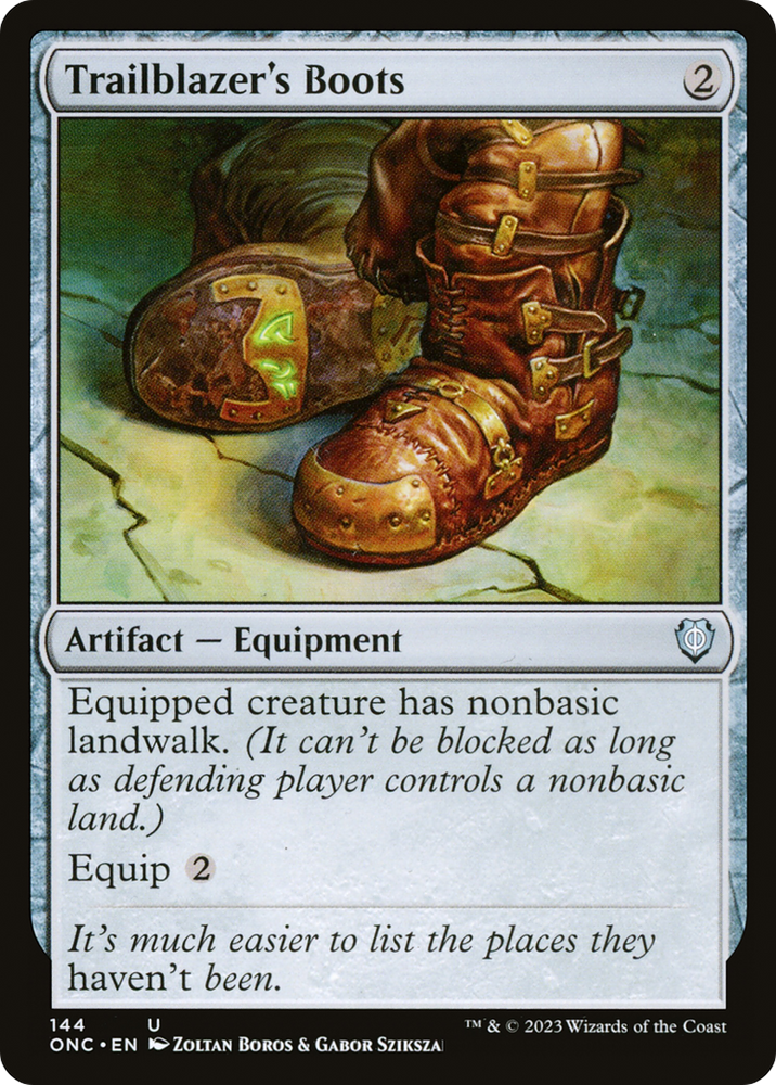 Trailblazer's Boots [Phyrexia: All Will Be One Commander]