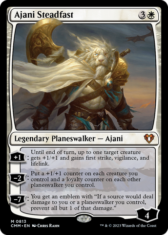 Ajani Steadfast [Commander Masters]