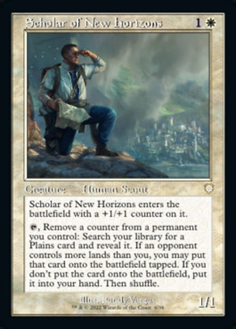 Scholar of New Horizons (Retro) [The Brothers' War Commander]