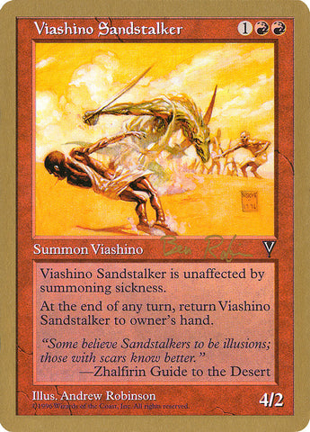 Viashino Sandstalker (Ben Rubin) [World Championship Decks 1998]
