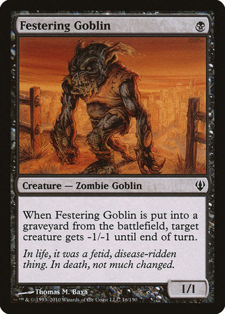 Festering Goblin [Archenemy]