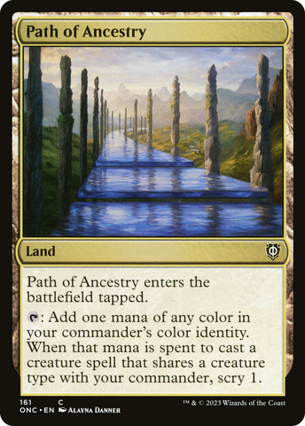 Path of Ancestry [Phyrexia: All Will Be One Commander]