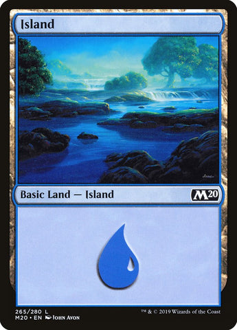 Island (#265) [Core Set 2020]