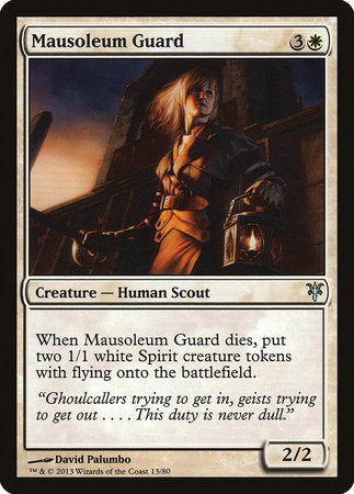Mausoleum Guard [Duel Decks: Sorin vs. Tibalt]