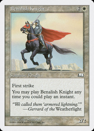 Benalish Knight [Anthologies]