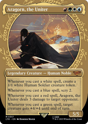 Aragorn, the Uniter (Showcase Ring Frame) [The Lord of the Rings: Tales of Middle-Earth]