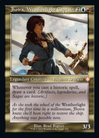 Jhoira, Weatherlight Captain (Retro) [The Brothers' War Commander]
