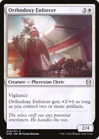 Orthodoxy Enforcer [Phyrexia: All Will Be One]