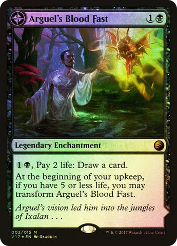 Arguel's Blood Fast // Temple of Aclazotz [From the Vault: Transform]