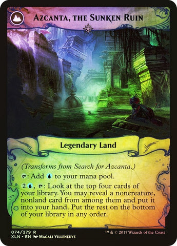 Search for Azcanta // Azcanta, the Sunken Ruin [Ixalan Prerelease Promo]