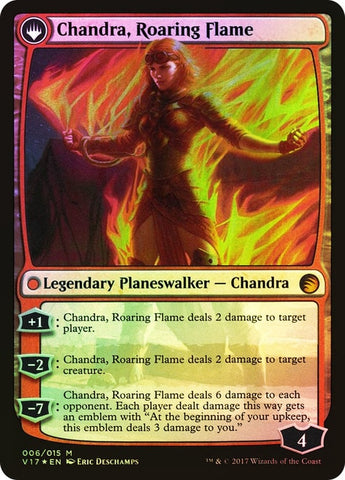 Chandra, Fire of Kaladesh // Chandra, Roaring Flame [From the Vault: Transform]