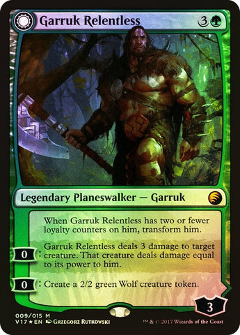 Garruk Relentless // Garruk, the Veil-Cursed [From the Vault: Transform]