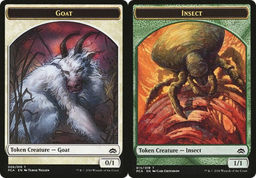 Goat // Insect Double-sided Token [Planechase Anthology Tokens]