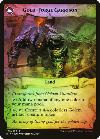 Golden Guardian [Rivals of Ixalan Promos]