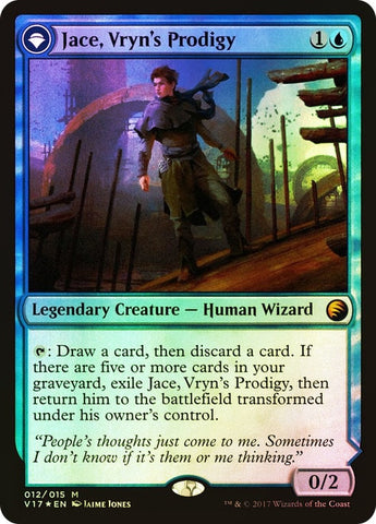 Jace, Vryn's Prodigy // Jace, Telepath Unbound [From the Vault: Transform]