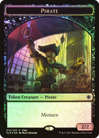 Pirate // Treasure (012) Token [Friday Night Magic 2017]