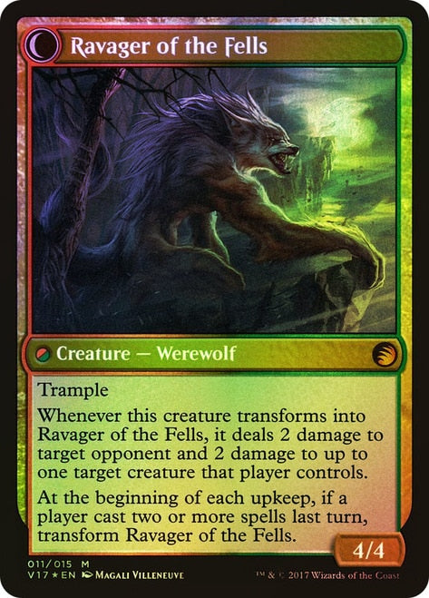 Huntmaster of the Fells // Ravager of the Fells [From the Vault: Transform]