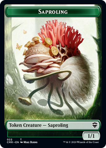 Illusion // Saproling Double-sided Token [Commander Legends]