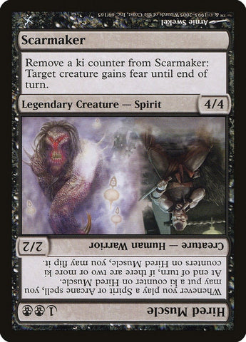 Hired Muscle // Scarmaker [Betrayers of Kamigawa]