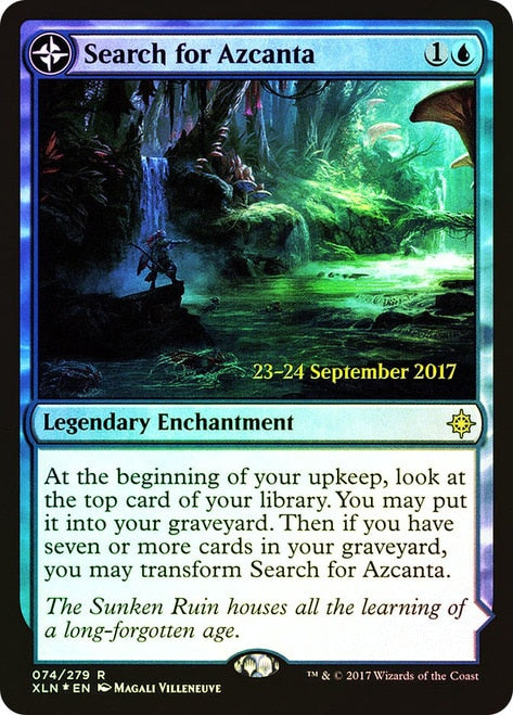 Search for Azcanta // Azcanta, the Sunken Ruin [Ixalan Prerelease Promo]