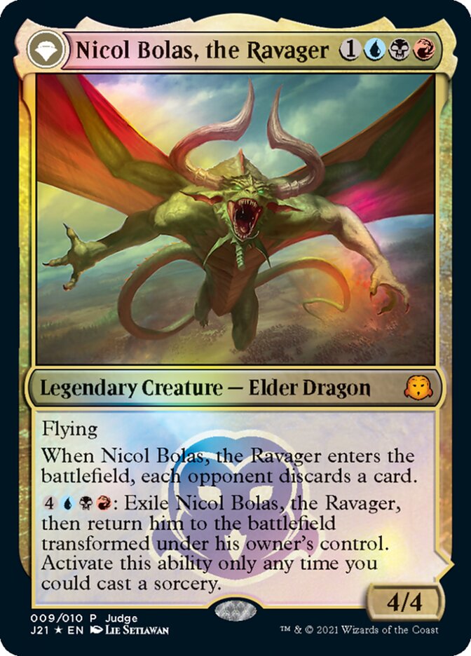 Nicol Bolas, the Ravager [Judge Gift Cards 2021]