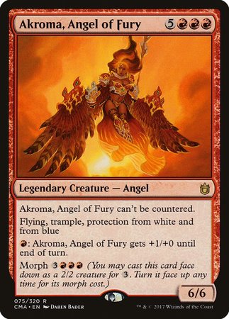 Akroma, Angel of Fury [Commander Anthology]