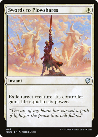 Swords to Plowshares [Phyrexia: All Will Be One Commander]