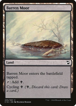 Barren Moor [Commander 2018]