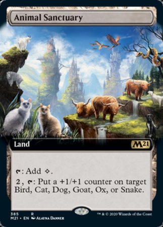 Animal Sanctuary (Extended Art) [Core Set 2021]