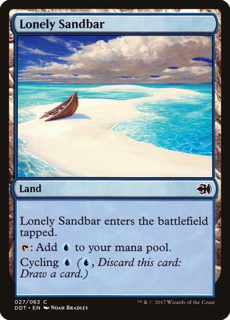 Lonely Sandbar [Duel Decks: Merfolk vs. Goblins]