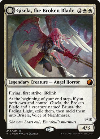 Gisela, the Broken Blade // Brisela, Voice of Nightmares [From the Vault: Transform]