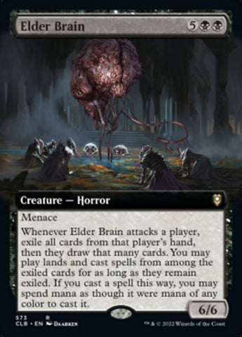 Elder Brain (Extended Art) [Commander Legends: Battle for Baldur's Gate]
