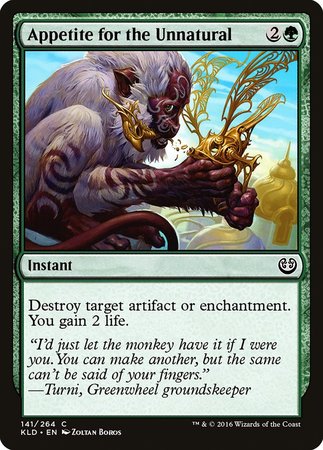 Appetite for the Unnatural [Kaladesh]