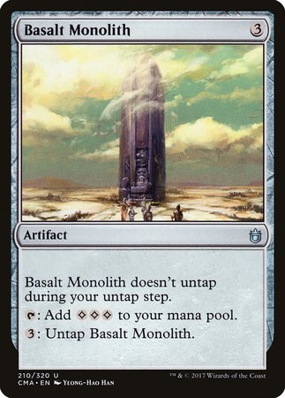 Basalt Monolith [Commander Anthology]