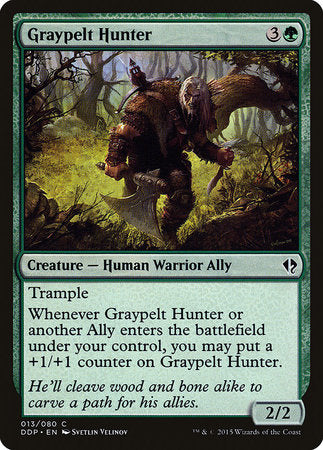 Graypelt Hunter [Duel Decks: Zendikar vs. Eldrazi]