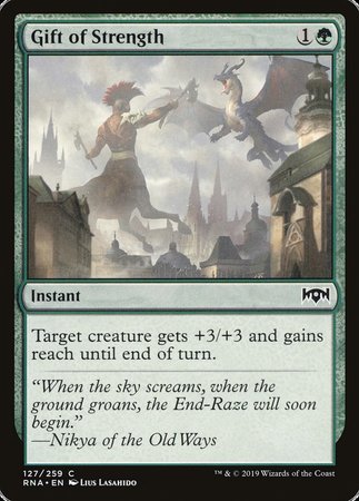 Gift of Strength [Ravnica Allegiance]
