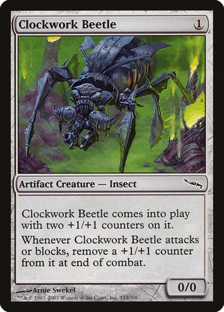Clockwork Beetle [Mirrodin]